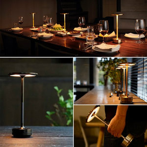 Lampe De Table Sans Fil Portable - Lumière à Intensité Réglable