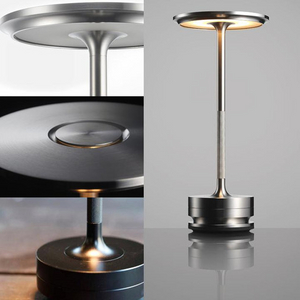 Lampe De Table Sans Fil Portable - Lumière à Intensité Réglable