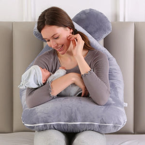 Coussin femme enceinte BodyConfort™ - Pourpre - DreamStore360